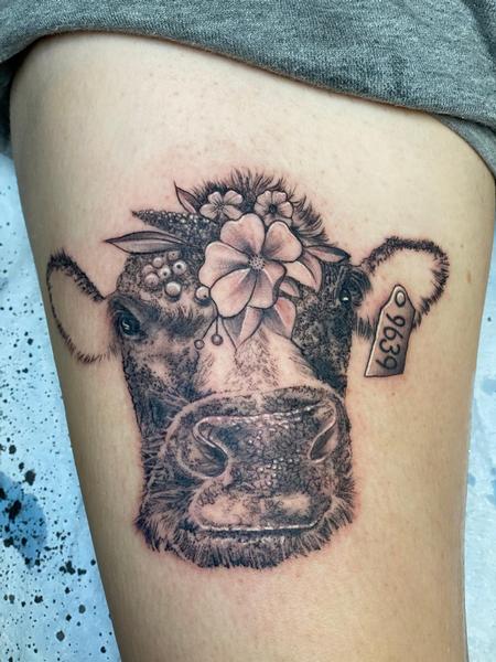 Tattoos - Little cow  - 144412