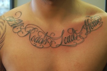 Tattoos - All roads lead home script - 41913