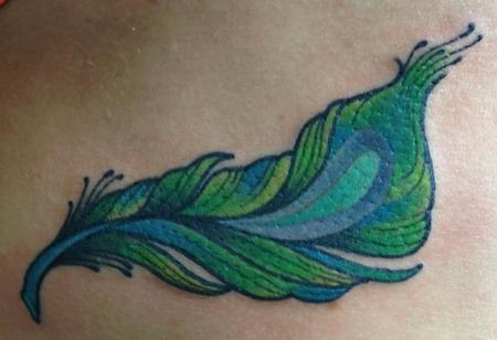 Tattoos - peacock - 80071