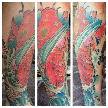 Tattoos - Chris' koi - 80073