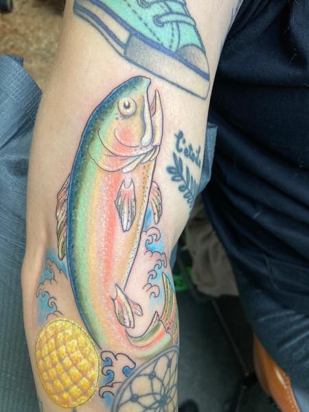 Tattoos - rainbow trout - 142803