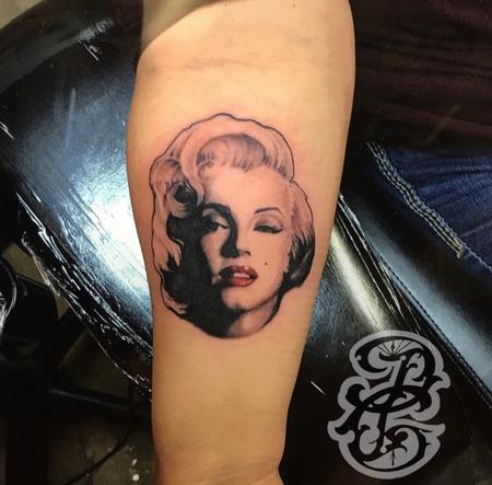 Tattoos - Marilyn Monroe Portrait - 132957