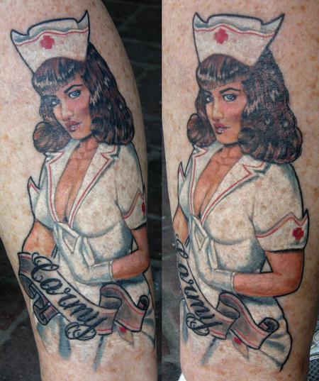 Tattoos - crystals pin up - 80075