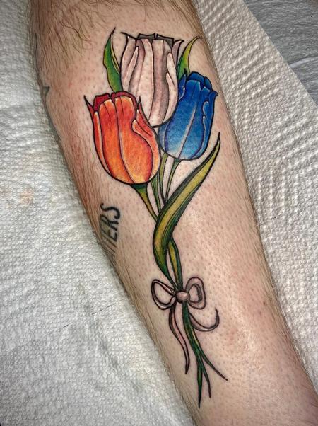 Tattoos - cute flowers - 142372