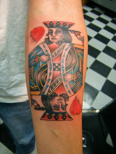 Tattoos - King of Hearts Tattoo - 61089