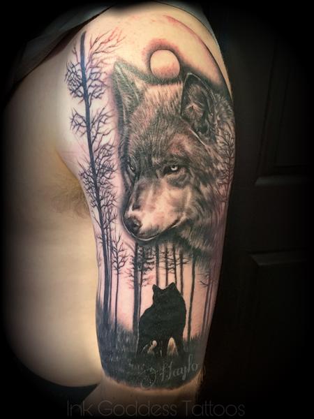 Tattoos - Wolf Tattoo by Haylo - 141179