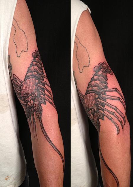 Tattoos - California Spiny Lobster Tattoo - 77063