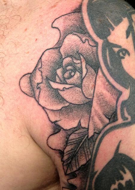 Tattoos - Randys Rose Tattoo 2 - 73046