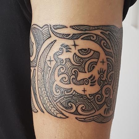 Tattoos - Kirituhi Maori Style Armband - 127210