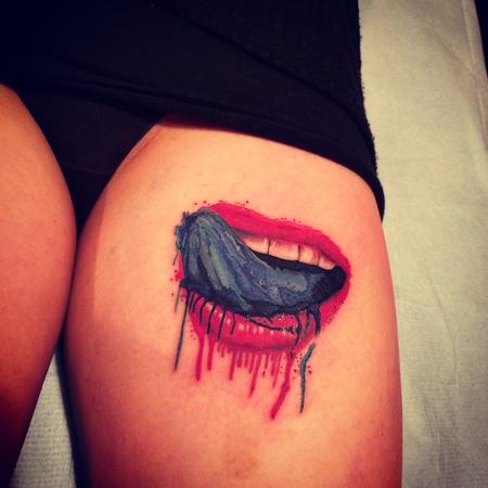 Blood Rose Tattoo by Mike DeVries: TattooNOW