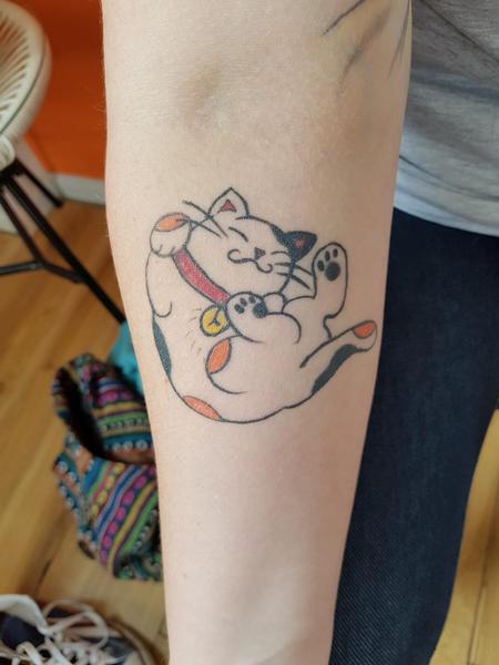 Tattoos - Happy Cat - 125045