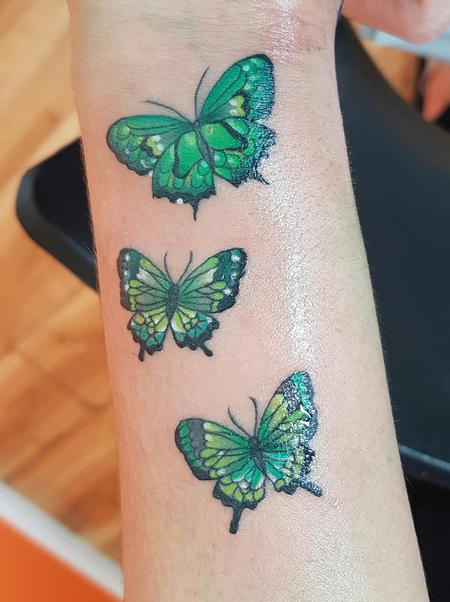 Tattoos - Small Butterfly's - 125044