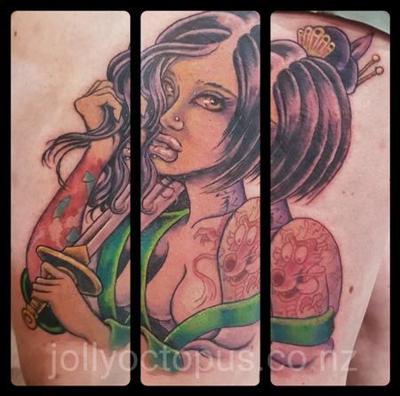 Tattoos - Mulan Pinup Tattoo - 126413