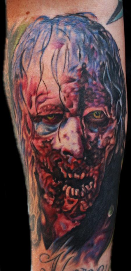 Tattoos - Walking Dead Zombie - 69581