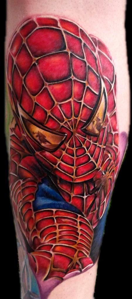 Tattoos - Spiderman Tattoo - 67912