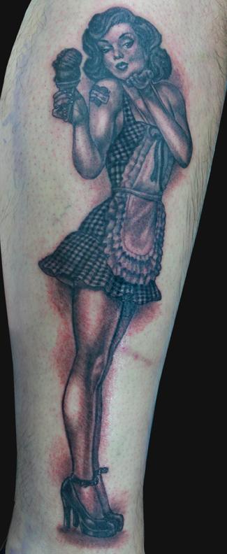 Tattoos - Pin up tattoo - 101925