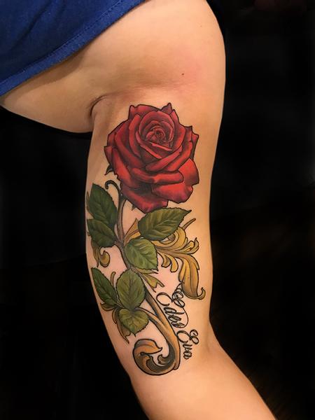 Tattoos - Rose Memorial  - 132586