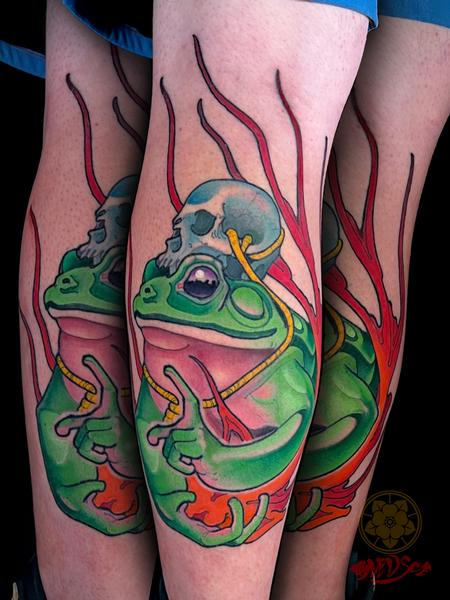 Tattoos - Kaeru elemental jutsu frog  - 147196