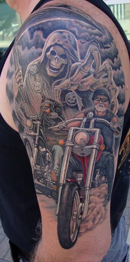 Tattoos - Reaper on my tail - 95419