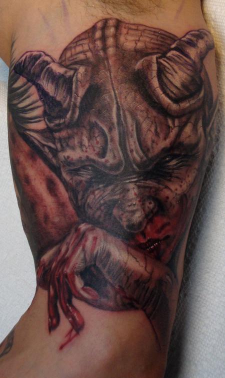 Tattoos - Bloody Demon Portrait - 95317