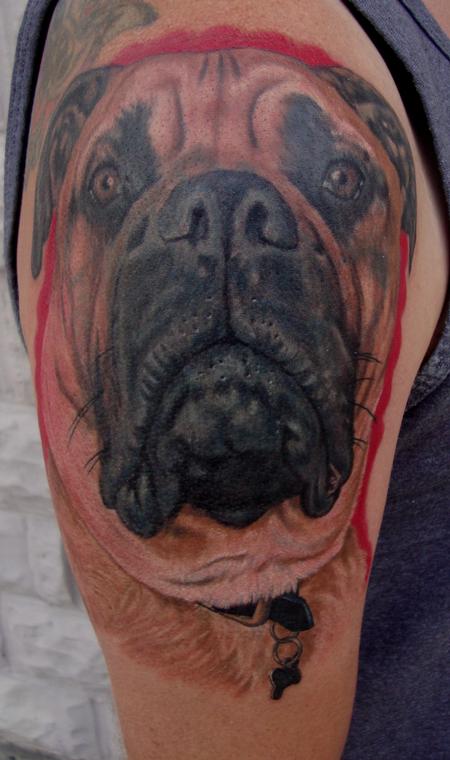 Tattoos - Bullmastiff - 99242