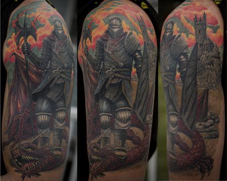 Tattoos - Dark Souls Knight - 100977