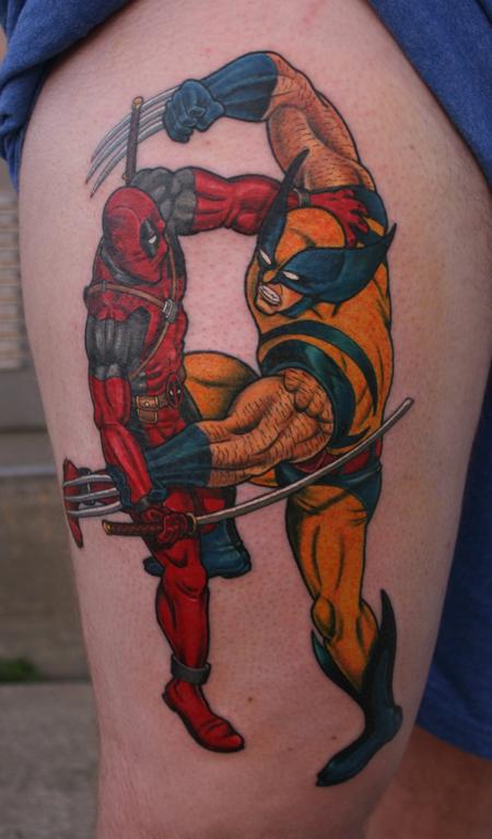 Tattoos - Deadpool VS Wolverine - 121973