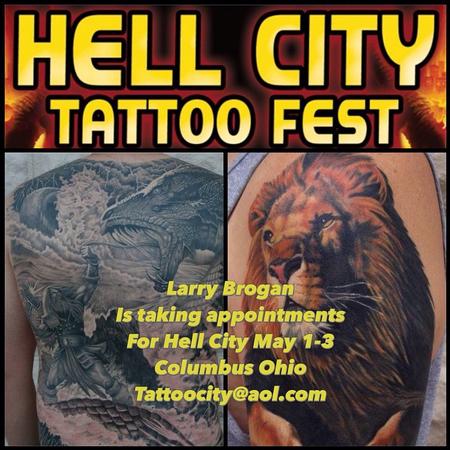 Tattoos - Hell City 2015 Poster - 101586