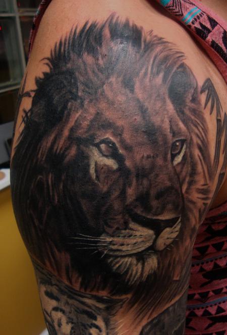 Tattoos - King of the Jungle Portrait - 103873