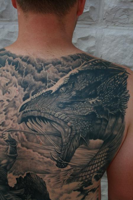 Tattoos - Midgard Serpent Close Up - 98380