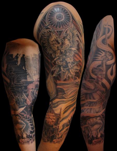 Tattoos - Russian Sleeve - 99738