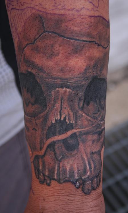 Tattoos - Skull Closeup - 122618