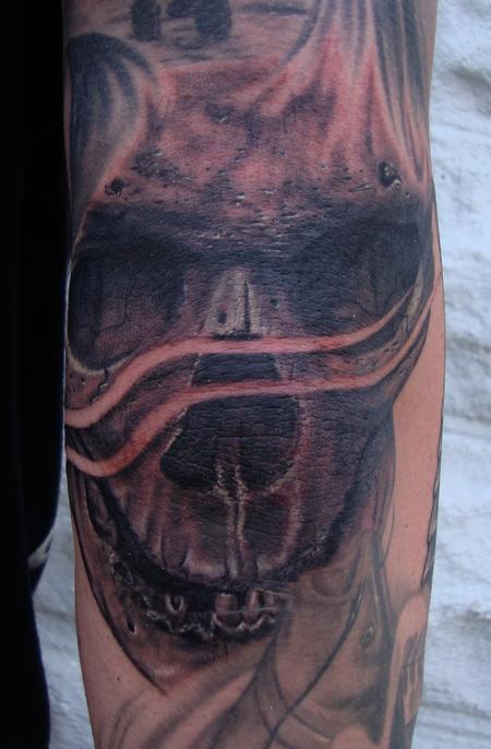 Tattoos - Skully - 106478