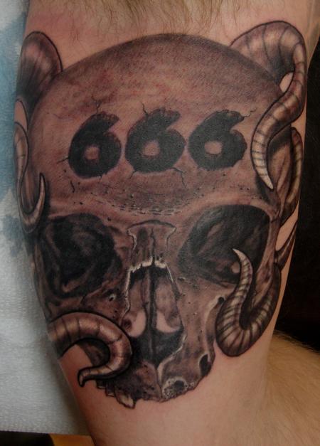 Tattoos - Tentacle Skull - 100741