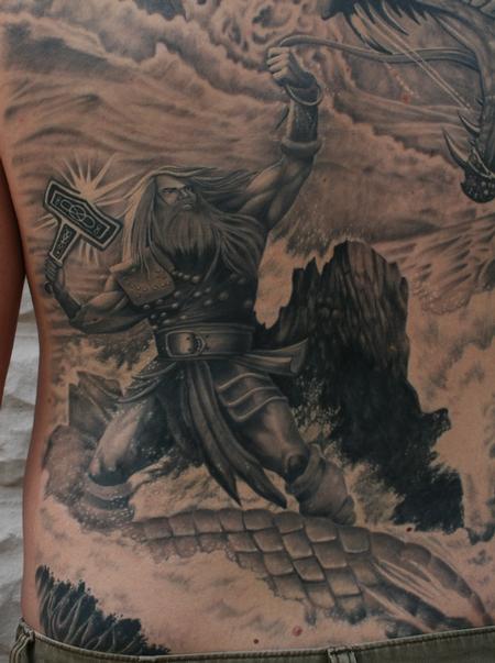 Tattoos - Thor Close Up - 98376