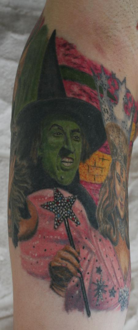 Tattoos - Wicked Witch- Wizard of Oz - 98025