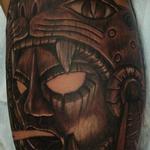 Tattoos - Aztec Mask - 113995