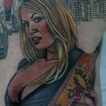 Tattoos - Fireball Whiskey Girl - 114093
