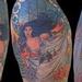 Tattoos - Four Seasons Mucha inspired color sleeve tattoo by Larry Brogan - 70823