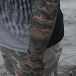 Tattoos - Skulls & Reaper Sleeve - 122338