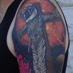 Tattoos - Astronaut Jesus Sleeve - 122409