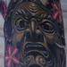 Tattoos - Japanese Samuari Mask - 98334