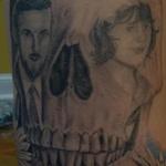 Tattoos - Skull with Portraits - 100695