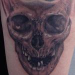Tattoos - Skull with Missing Teeth - 100028