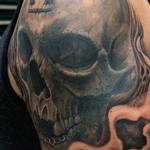 Tattoos - Smokey Skull - 99554