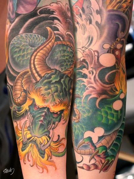 Tattoos - Dragon Tattoo - 95300