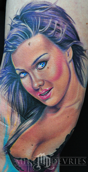 Tattoos - Carmen Electra Tattoo - 30595