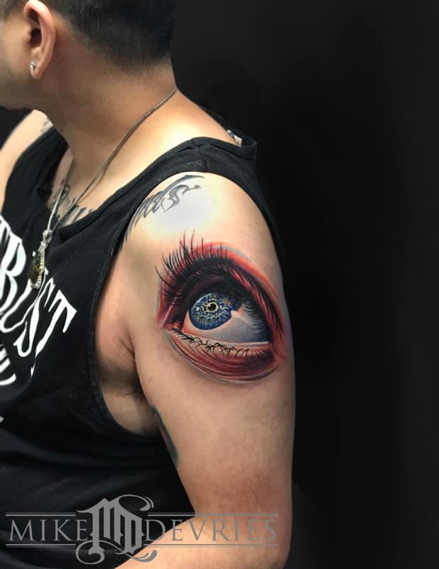dead space eye tattoo dead space eye tattoo