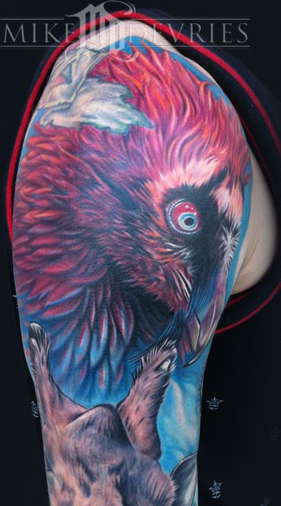 Tattoos - Vulture Tattoo - 55676