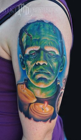 Tattoos - Frankenstein Tattoo - 45035